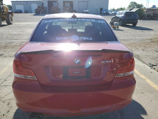 WBAUP7C55CVP23019 - 2012 BMW 128 I RED photo 6