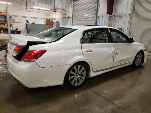 4T1BK3DB1BU397421 - 2011 TOYOTA AVALON BASE WHITE photo 3