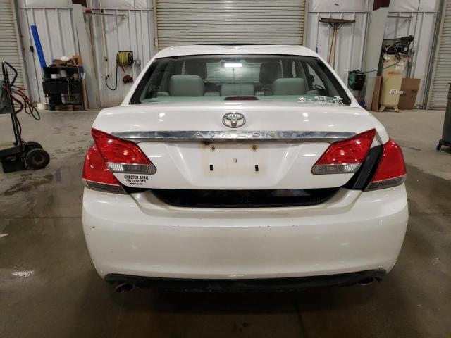 4T1BK3DB1BU397421 - 2011 TOYOTA AVALON BASE WHITE photo 6