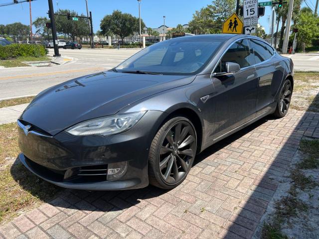 5YJSA1S10EFP57667 - 2014 TESLA MODEL S Boz foto 2