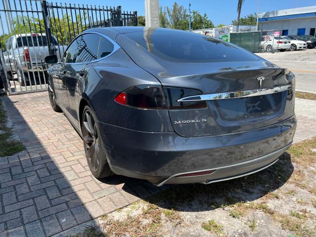5YJSA1S10EFP57667 - 2014 TESLA MODEL S Boz foto 3