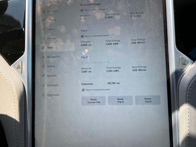 5YJSA1S10EFP57667 - 2014 TESLA MODEL S Boz foto 8