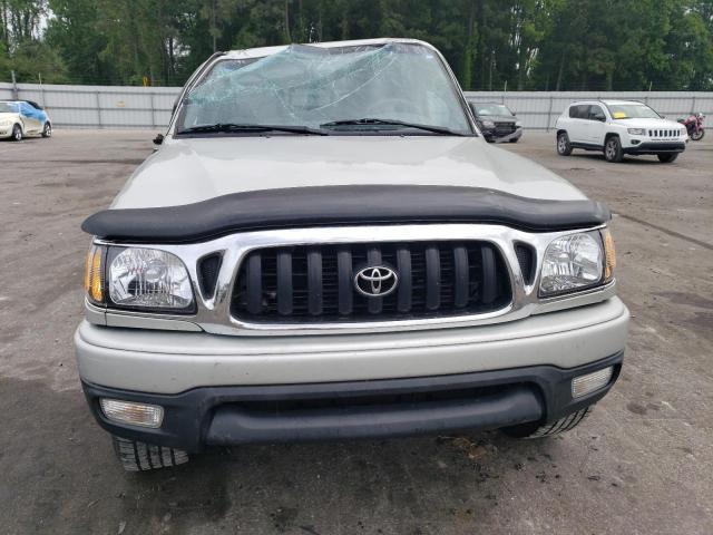5TEGN92N12Z041754 - 2002 TOYOTA TACOMA DOUBLE CAB PRERUNNER SILVER photo 5