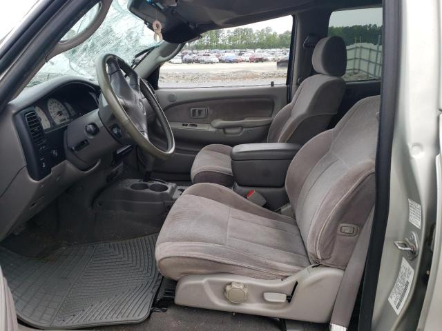 5TEGN92N12Z041754 - 2002 TOYOTA TACOMA DOUBLE CAB PRERUNNER SILVER photo 7