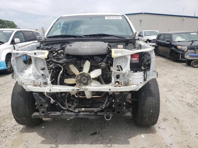5TFJU4GN9EX062559 - 2014 TOYOTA TACOMA DOUBLE CAB PRERUNNER WHITE photo 5