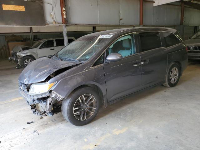 5FNRL5H36HB005257 - 2017 HONDA ODYSSEY SE GRAY photo 1