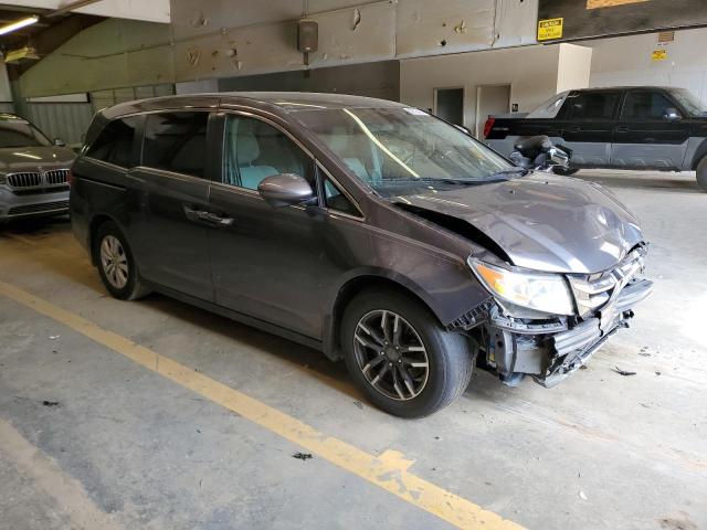 5FNRL5H36HB005257 - 2017 HONDA ODYSSEY SE GRAY photo 4