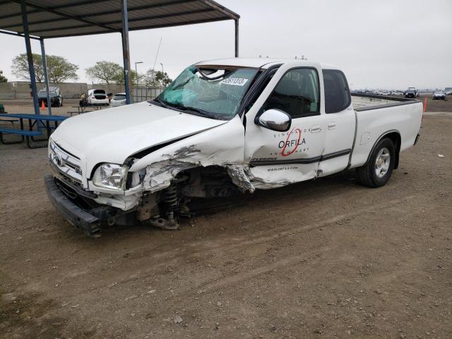 5TBRT34144S455853 - 2004 TOYOTA TUNDRA ACCESS CAB SR5 TWO TONE photo 1