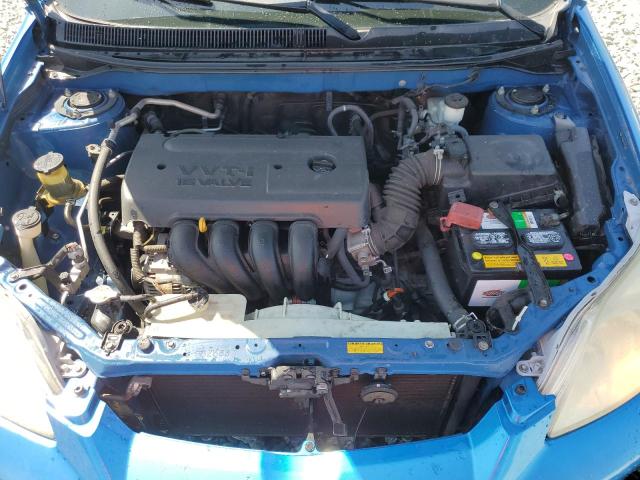 2T1KR32E48C705149 - 2008 TOYOTA COROLLA MA XR BLUE photo 11