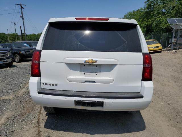 1GNSKBKC4GR276491 - 2016 CHEVROLET TAHOE K1500 LT WHITE photo 6