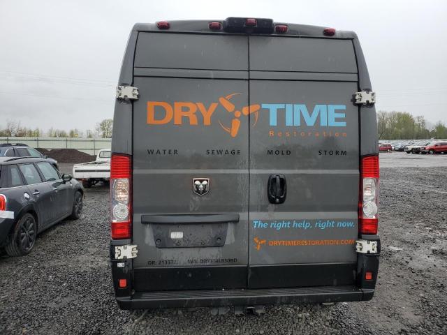 3C6MRVHG5ME524805 - 2021 RAM PROMASTER 3500 HIGH ნაცრისფერი ფოტო 6