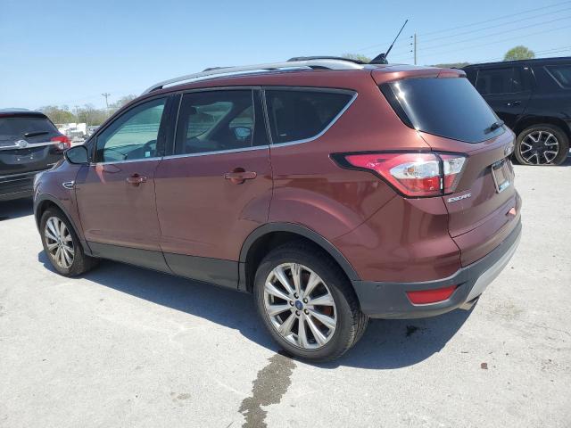 1FMCU9J97JUB94633 - 2018 FORD ESCAPE TITANIUM 棕色 照片 2