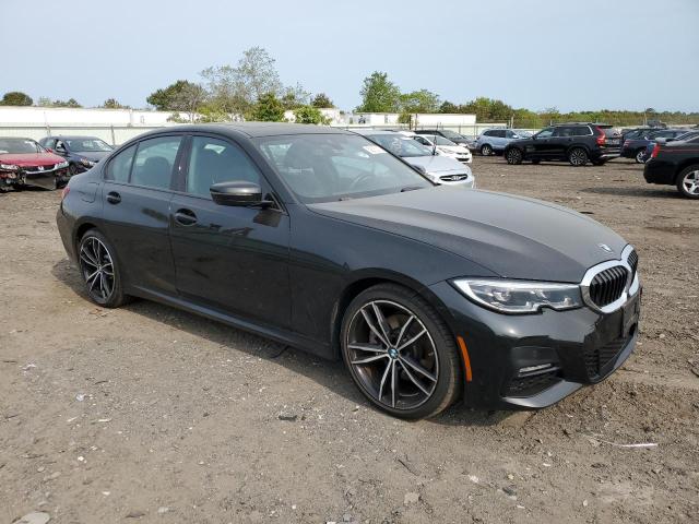 3MW5R7J05L8B38210 - 2020 BMW 330XI BLACK photo 4