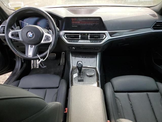 3MW5R7J05L8B38210 - 2020 BMW 330XI BLACK photo 8