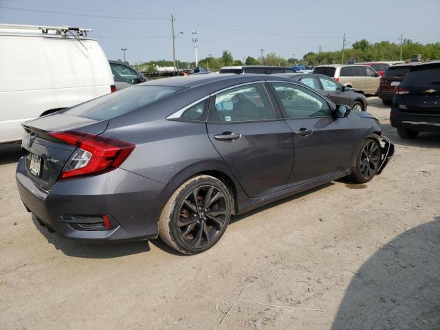 2HGFC2F89KH595649 - 2019 HONDA CIVIC SPORT GRAY photo 3