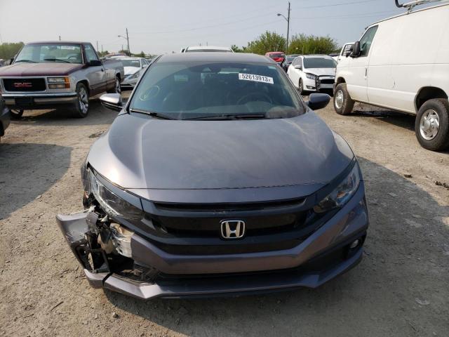 2HGFC2F89KH595649 - 2019 HONDA CIVIC SPORT GRAY photo 5