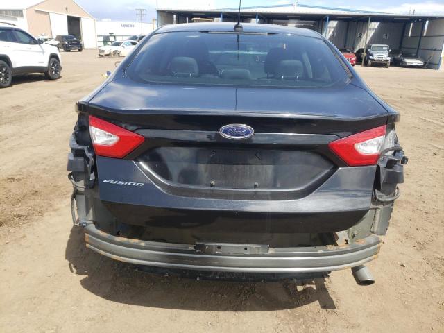 1FA6P0G73E5370335 - 2014 FORD FUSION S BLACK photo 6