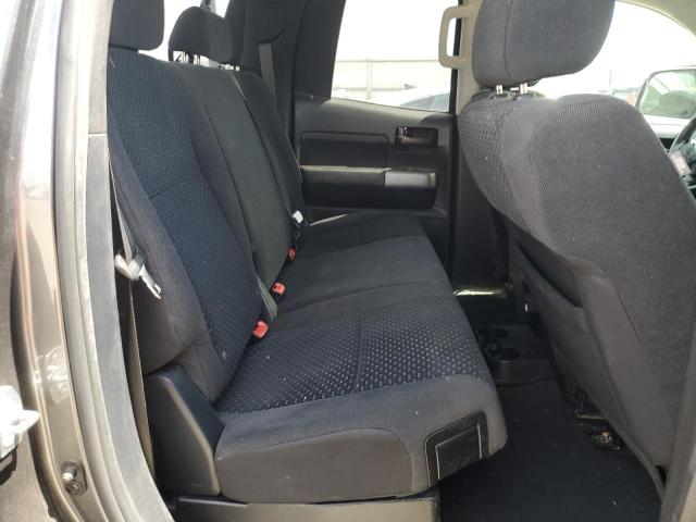 5TFRY5F16DX144579 - 2013 TOYOTA TUNDRA DOUBLE CAB SR5 GRAY photo 10