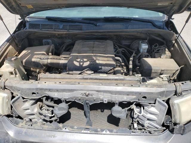 5TFRY5F16DX144579 - 2013 TOYOTA TUNDRA DOUBLE CAB SR5 GRAY photo 11