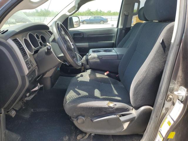 5TFRY5F16DX144579 - 2013 TOYOTA TUNDRA DOUBLE CAB SR5 GRAY photo 7