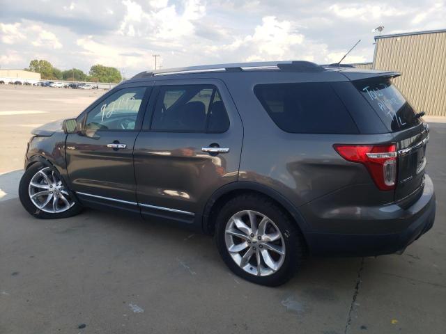 1FM5K7F87DGB83458 - 2013 FORD EXPLORER LIMITED 灰色 照片 2