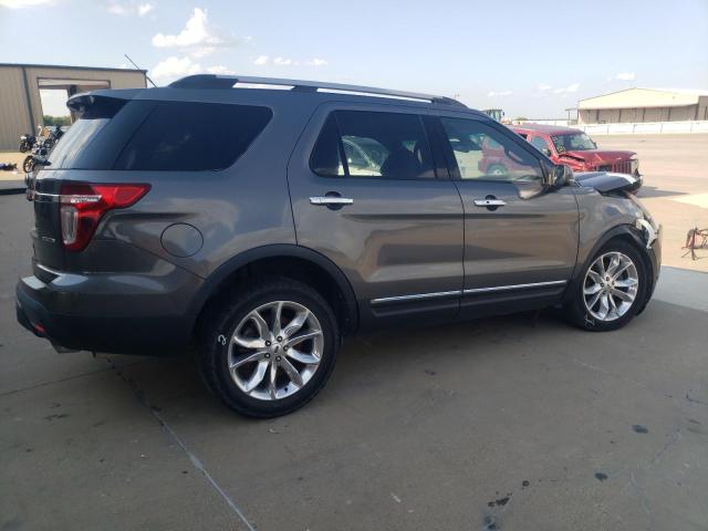 1FM5K7F87DGB83458 - 2013 FORD EXPLORER LIMITED 灰色 照片 3