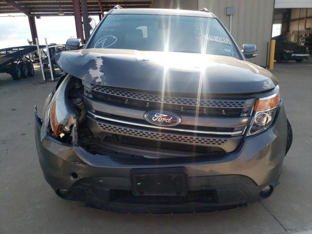 1FM5K7F87DGB83458 - 2013 FORD EXPLORER LIMITED 灰色 照片 5