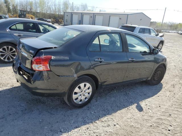 JTDBT4K33A1354623 - 2010 TOYOTA YARIS GRAY photo 3