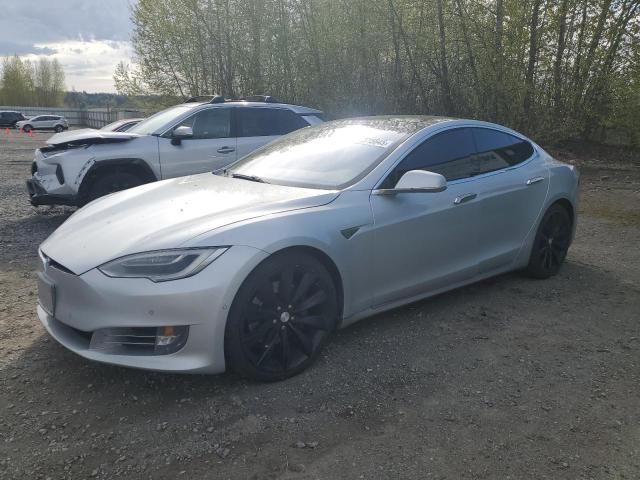 5YJSA1E26GF157310 - 2016 TESLA MODEL S SILVER photo 1