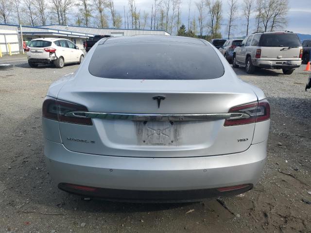 5YJSA1E26GF157310 - 2016 TESLA MODEL S SILVER photo 6