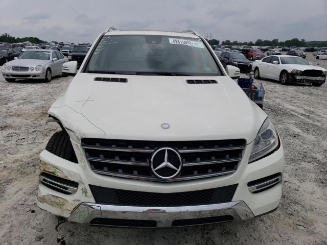 4JGDA5HB5DA194540 - 2013 MERCEDES-BENZ ML 350 4MATIC WHITE photo 5