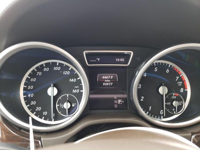 4JGDA5HB5DA194540 - 2013 MERCEDES-BENZ ML 350 4MATIC WHITE photo 9