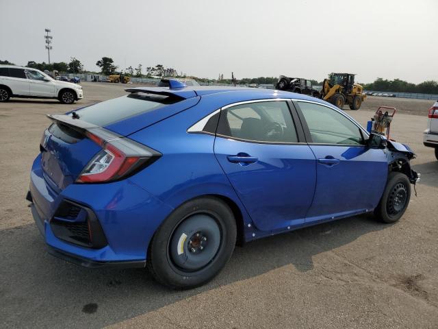 SHHFK7H81LU416358 - 2020 HONDA CIVIC EXL ლურჯი ფოტო 3
