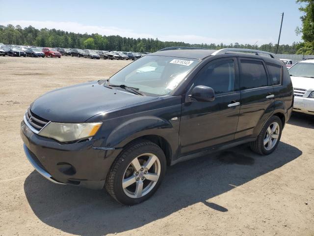 JA4MS41X17Z002760 - 2007 MITSUBISHI OUTLANDER XLS BLACK photo 1