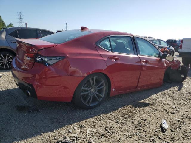 19UUB3F61KA000581 - 2019 ACURA TLX TECHNOLOGY RED photo 3