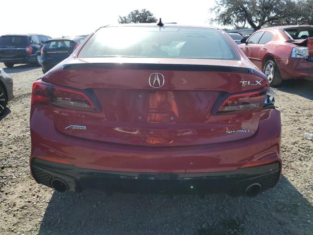 19UUB3F61KA000581 - 2019 ACURA TLX TECHNOLOGY RED photo 6