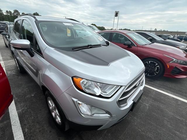 MAJ6S3GL0NC471292 - 2022 FORD ECOSPORT SE SILVER photo 1