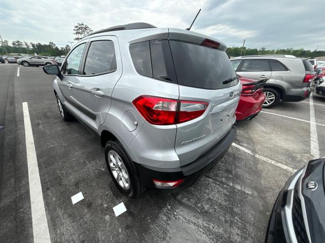 MAJ6S3GL0NC471292 - 2022 FORD ECOSPORT SE SILVER photo 3