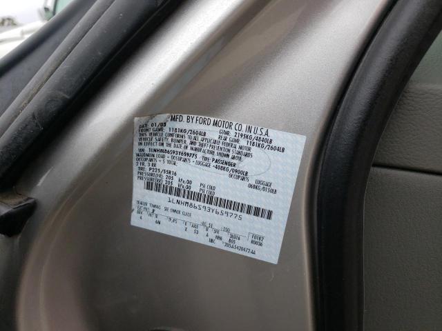 1LNHM86S93Y659775 - 2003 LINCOLN LS 灰色 照片 12