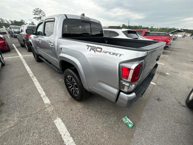 3TYAZ5CN2MT003195 - 2021 TOYOTA TACOMA DOUBLE CAB SILVER photo 3