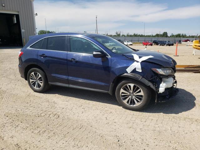 5J8TB4H77GL805942 - 2016 ACURA RDX ADVANCE BLUE photo 4