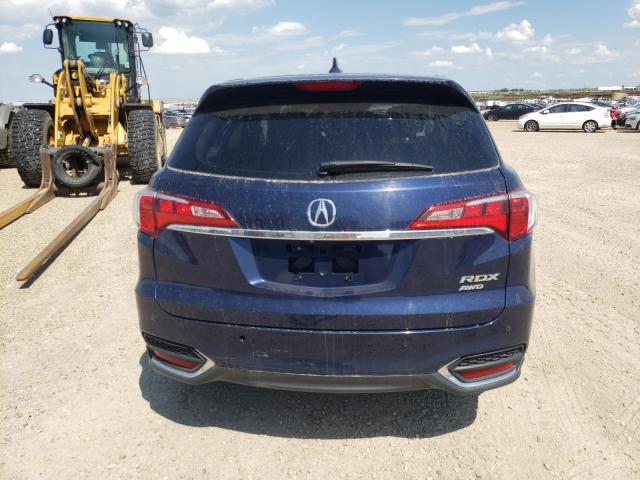 5J8TB4H77GL805942 - 2016 ACURA RDX ADVANCE BLUE photo 6