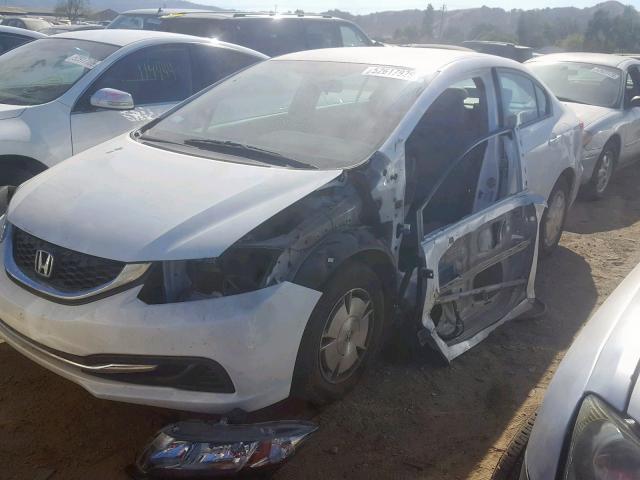 2HGFB2F6XDH533293 - 2013 HONDA CIVIC HF  photo 2