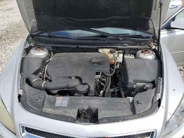 1G1ZC5EU5CF117820 - 2012 CHEVROLET MALIBU 1LT ვერცხლისფერი ფოტო 11