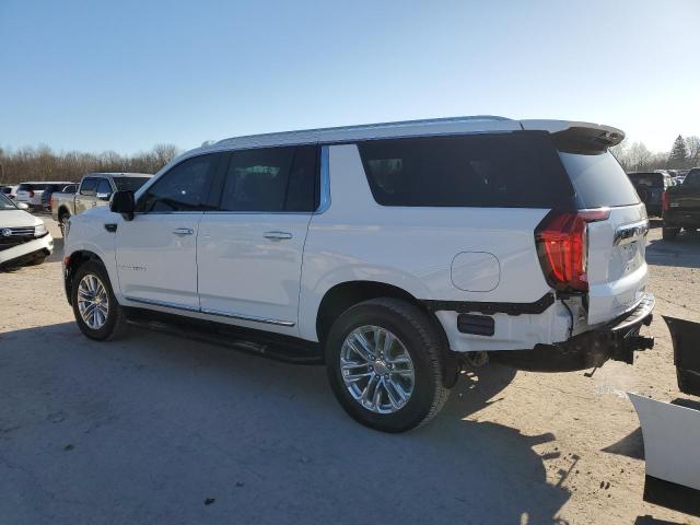 1GKS2GKD3MR131022 - 2021 GMC YUKON XL K1500 SLT WHITE photo 2