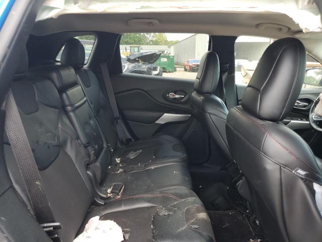 1C4PJMBS1HW652068 - 2017 JEEP CHEROKEE TRAILHAWK BLUE photo 10