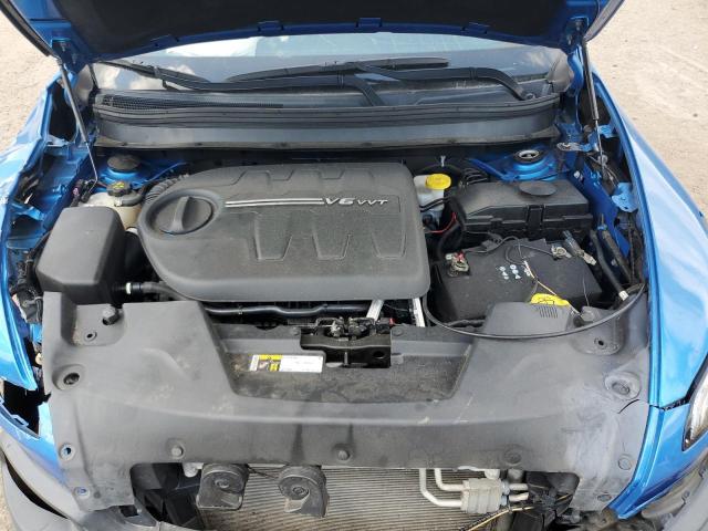 1C4PJMBS1HW652068 - 2017 JEEP CHEROKEE TRAILHAWK BLUE photo 11