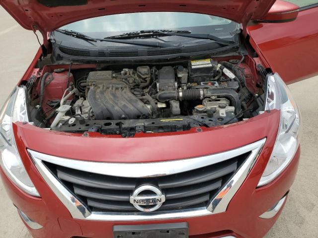 3N1CN7AP6FL901021 - 2015 NISSAN VERSA S BURGUNDY photo 11