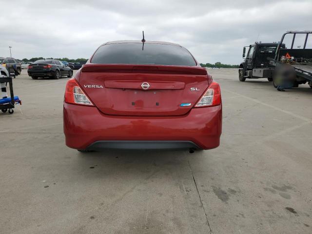 3N1CN7AP6FL901021 - 2015 NISSAN VERSA S BURGUNDY photo 6