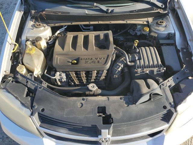 1B3CC4FB8AN181696 - 2010 DODGE AVENGER SXT SILVER photo 11